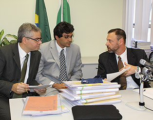 Representantes do TJ Pará em visita ao Paraná