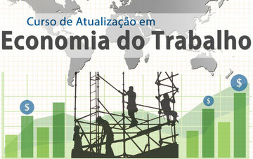 Banner do curso de Atualização em Economia do Trabalho.