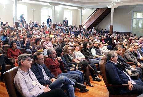 Foto participantes durante o evento