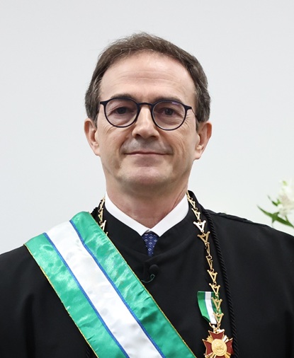 Desembargador presidente Arion Mazurkevic, homem branco de cabelos castanhos e &oacute;culos