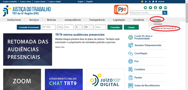 Sitio trt9 contato central servicos ti.png