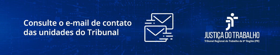 Banner 6 E-mails das Unidades