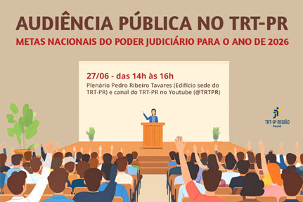 Notícia 2 Discussão contará com a presença do conselheiro do CNJ, Desembargador Alexandre Teixeira de Freitas Bastos Cunha.