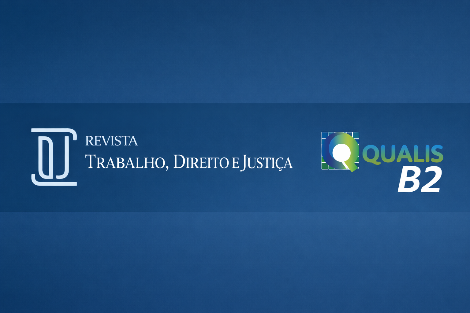 Notícia 1 A Revista Trabalho, Direito e Justiça (RTDJ), periódico científico do Tribunal Regional do Trabalho da 9ª Região (TRT-PR), recebeu a classificação Qualis B2 na avaliação da Coordenação de Aperfeiçoamento de Pessoal de Nível Superior (CAPES), conforme relatório divulgado em janeiro deste ano.