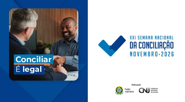 Notícia 0 Inscrições de processos podem ser feitas até o dia 26 de outubro; mutirão será de 3 a 6 de novembro.